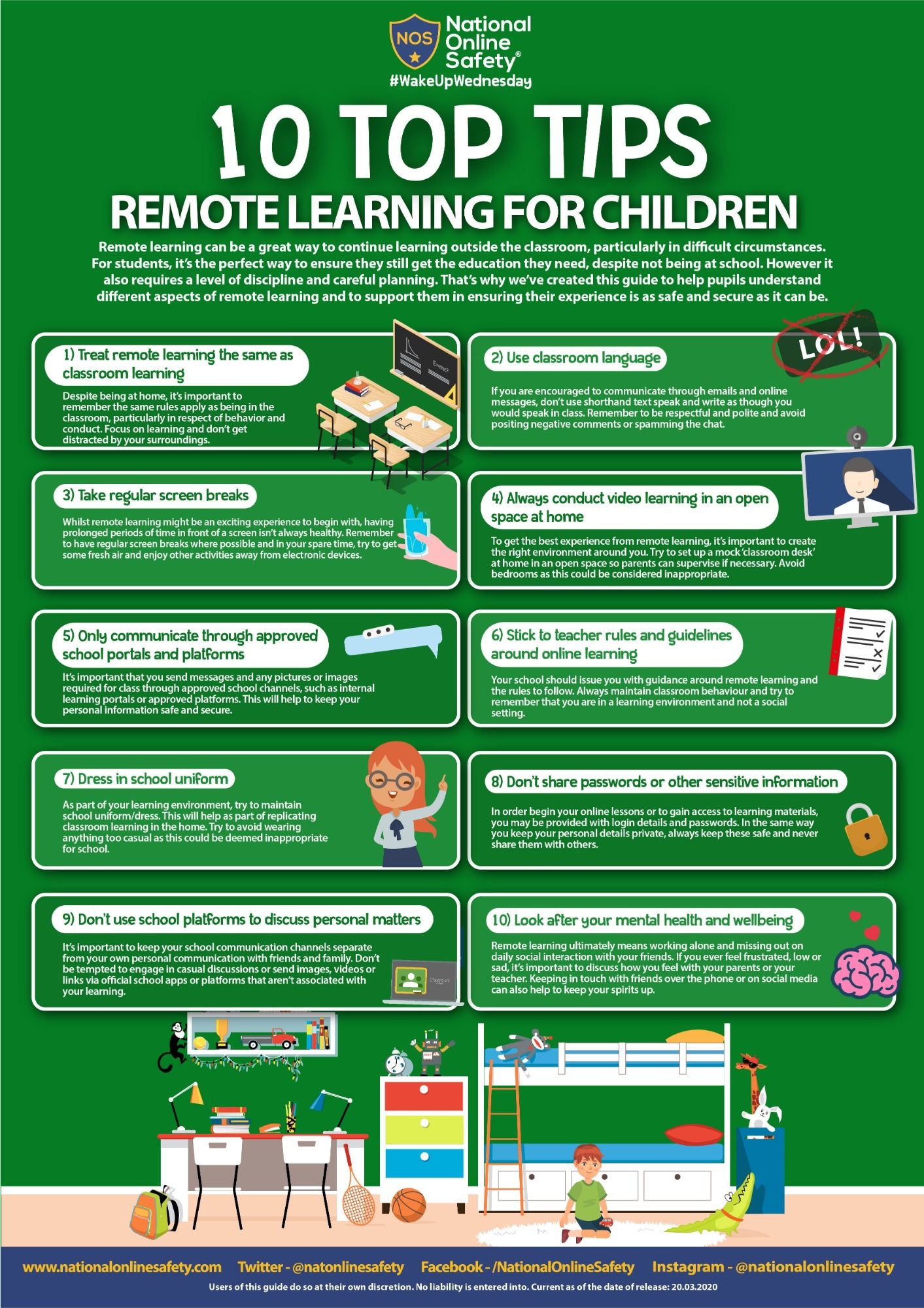 Online Safety during remote learning